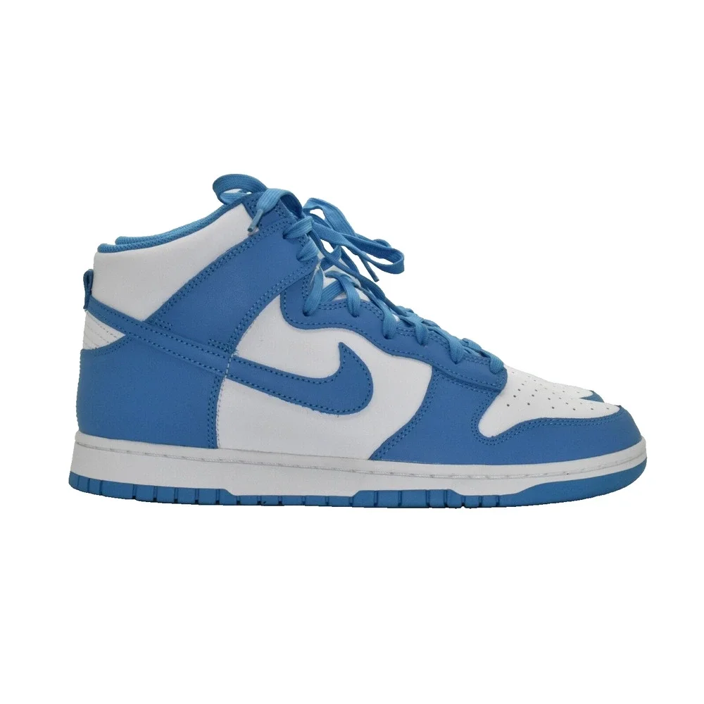 C0 NEW NIKE Dunk Hi Retro Laser Blue White Sneaker Shoes DD1399-400 Size 11.5
